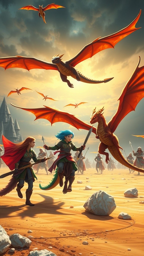 Hearts in the Skies: A Dragon Rider's Romance