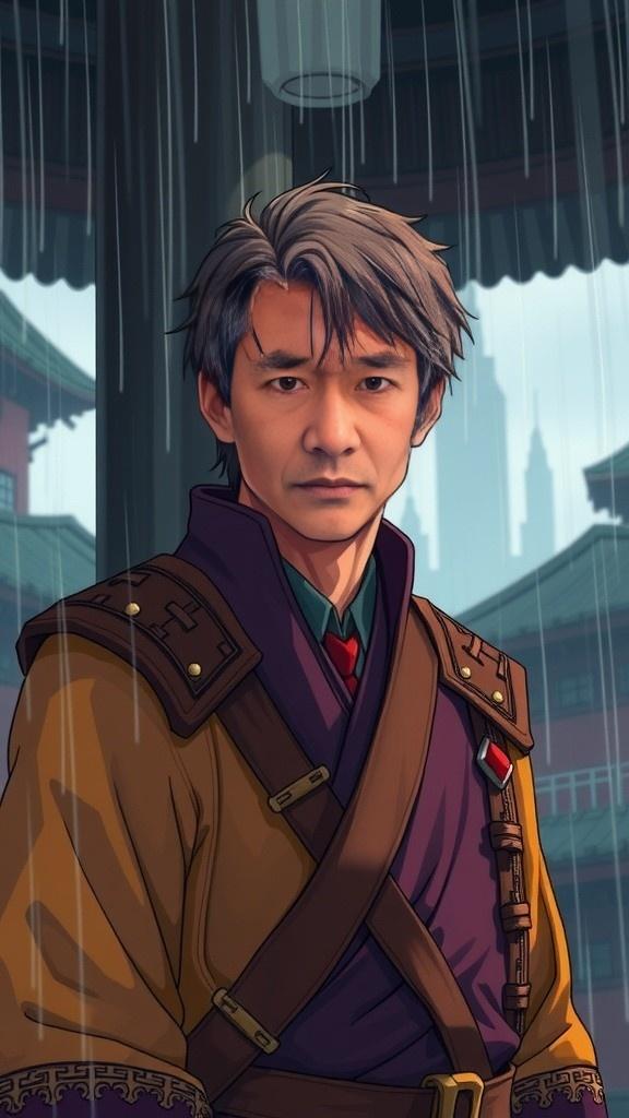 A Blossoming Confession: Love in the Rain