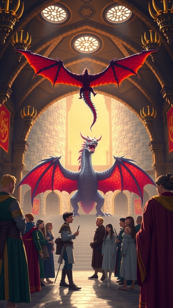 Bound by Flames: A Dragon Rider's Love