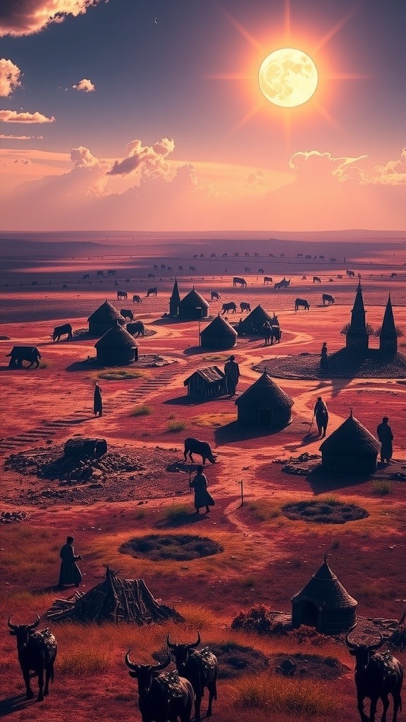 Myths of the Dinka Tribe: Creation and Life