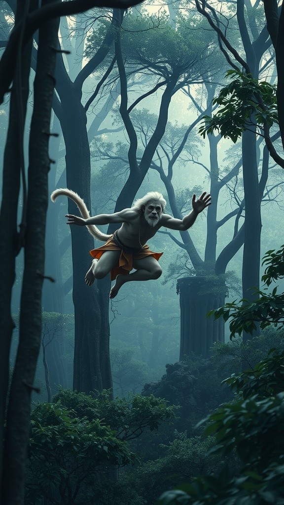 Kisah Heroik Hanuman: Pahlawan Setia