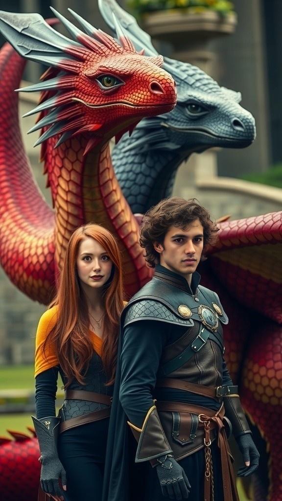 Skyward Rivalry: The Bond of Dragon Riders