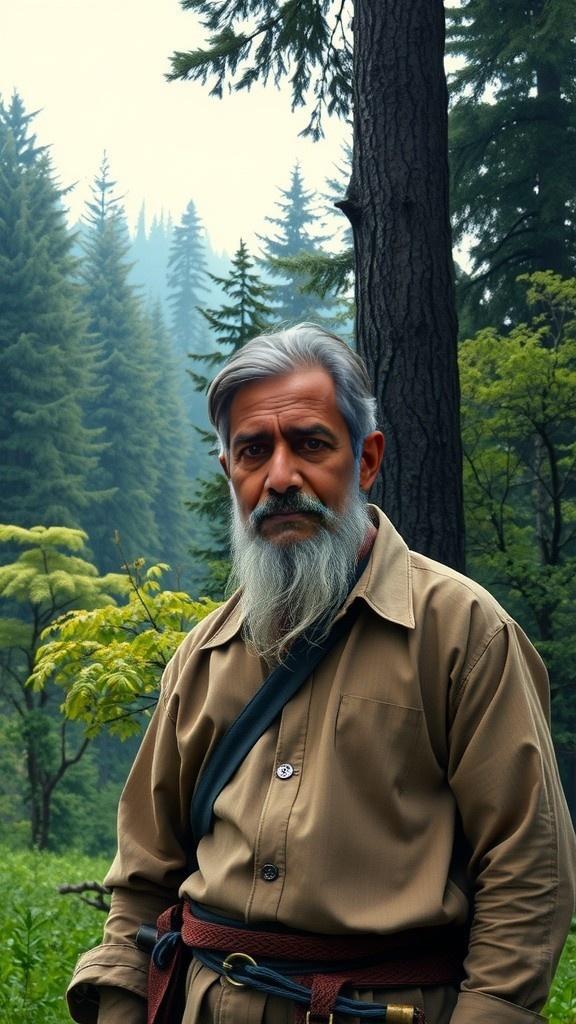 بوڑھے کسان اور اس کے بیٹے
