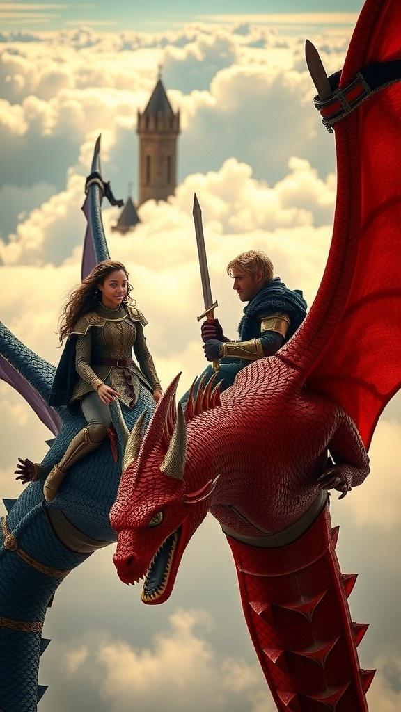 Forbidden Flames: A Dragon Rider's Heart