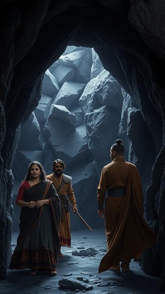 गुफा का रहस्य: प्रकाश मंदिर की खोज