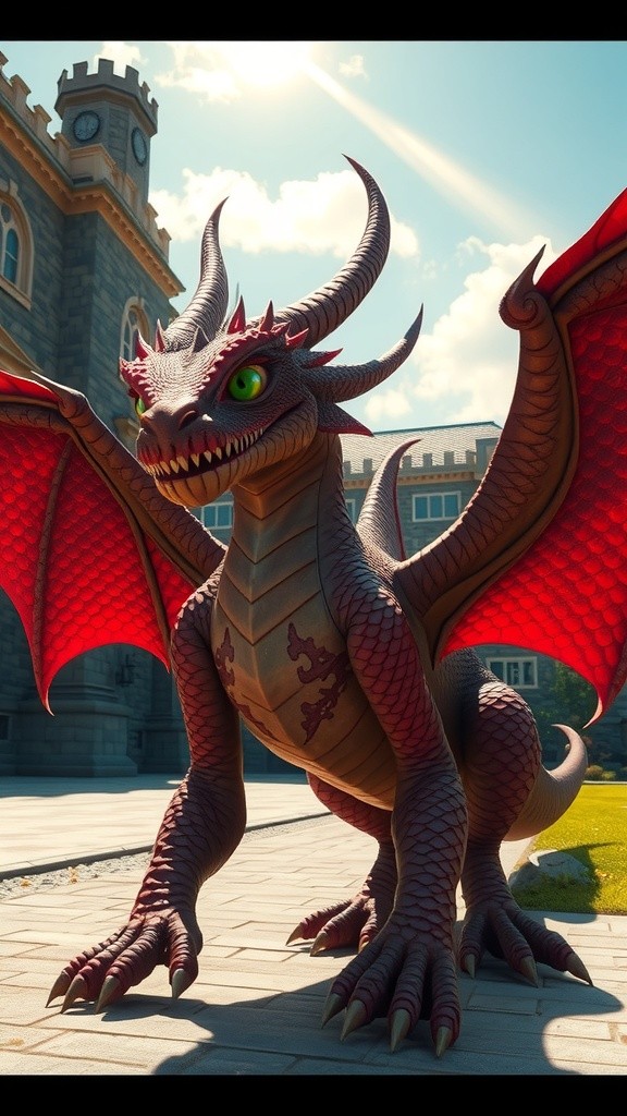 Dragon's First Day at School!
