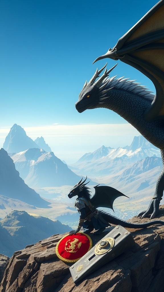 Bound by Flames: A Dragon Rider's Love