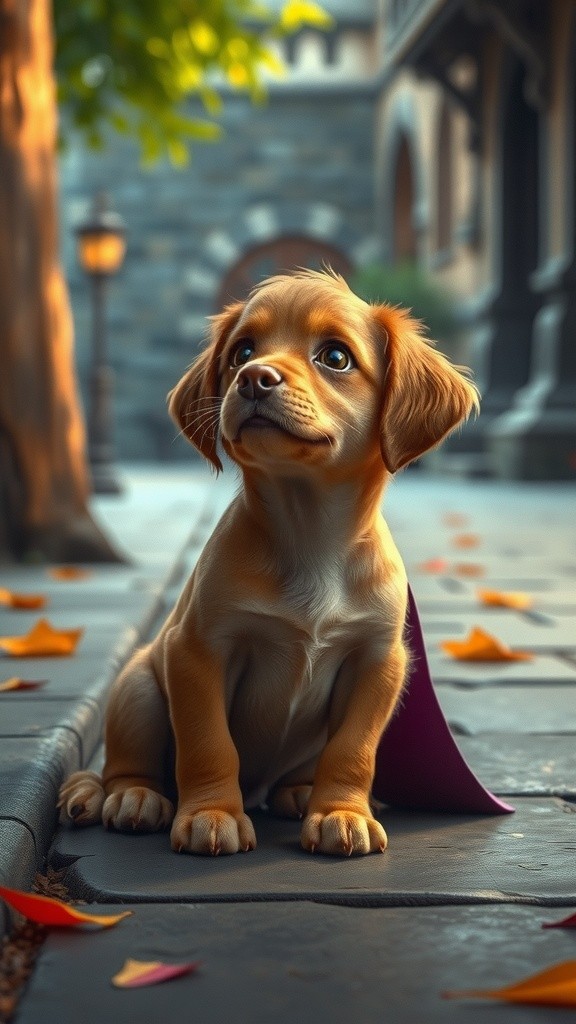Harapan Seekor Anak Anjing