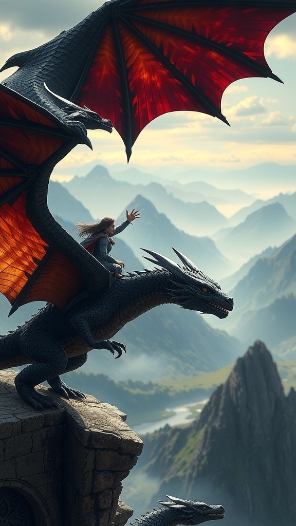 Wings of Desire: Forbidden Love of Dragon Riders