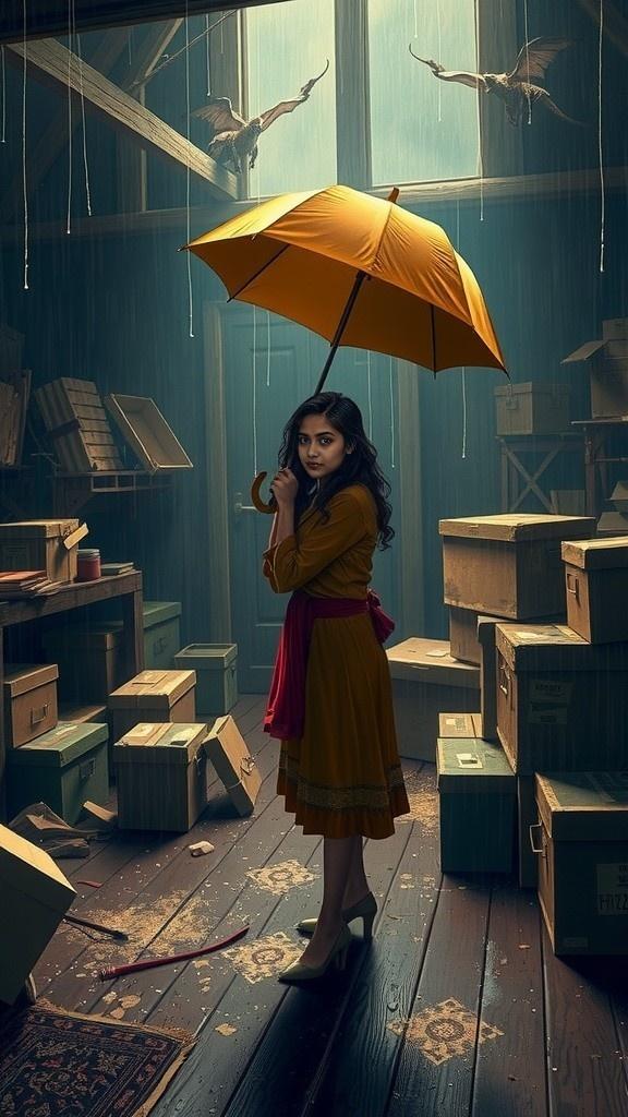 Meera and the Magic Umbrella: Adventure in Cloudland