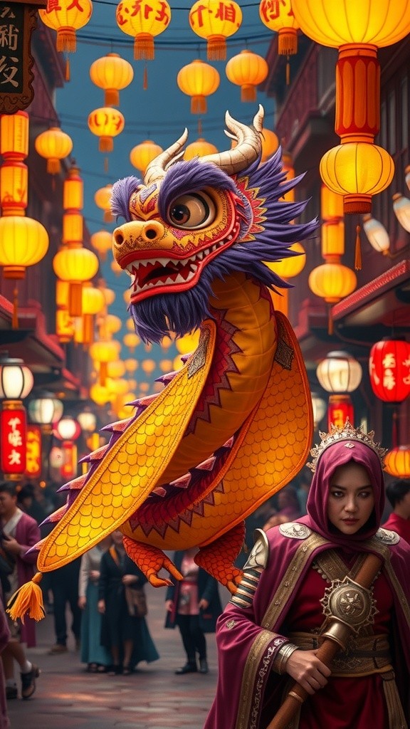 ड्रैगन डांस महोत्सव का जादू 🐉✨