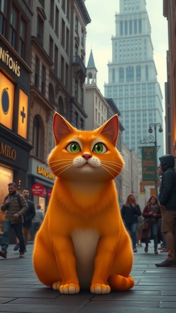 Kucing Malas dengan Kekuatan Super