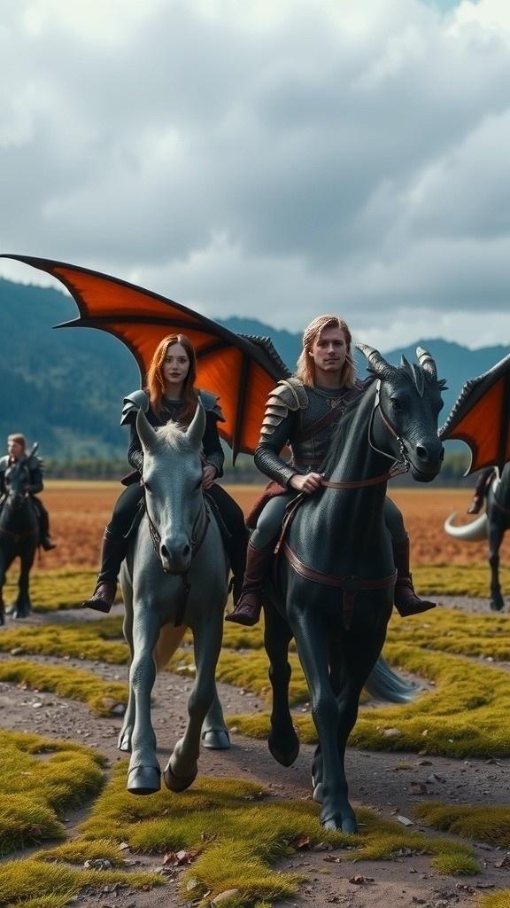 Hearts in the Skies: A Dragon Riders' Romance