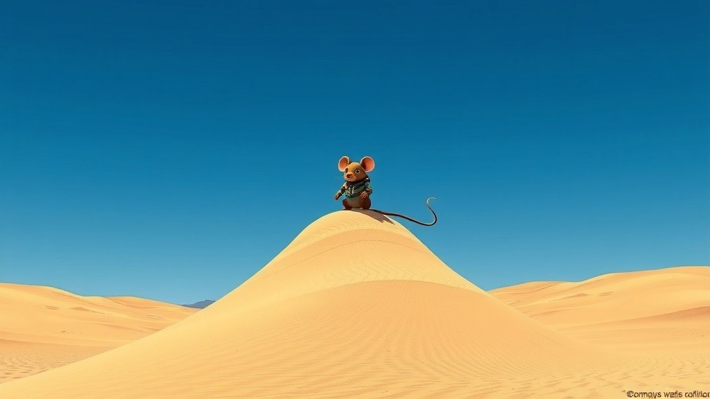 Saini the Stunt Mouse: Gravity-Defying Adventure!