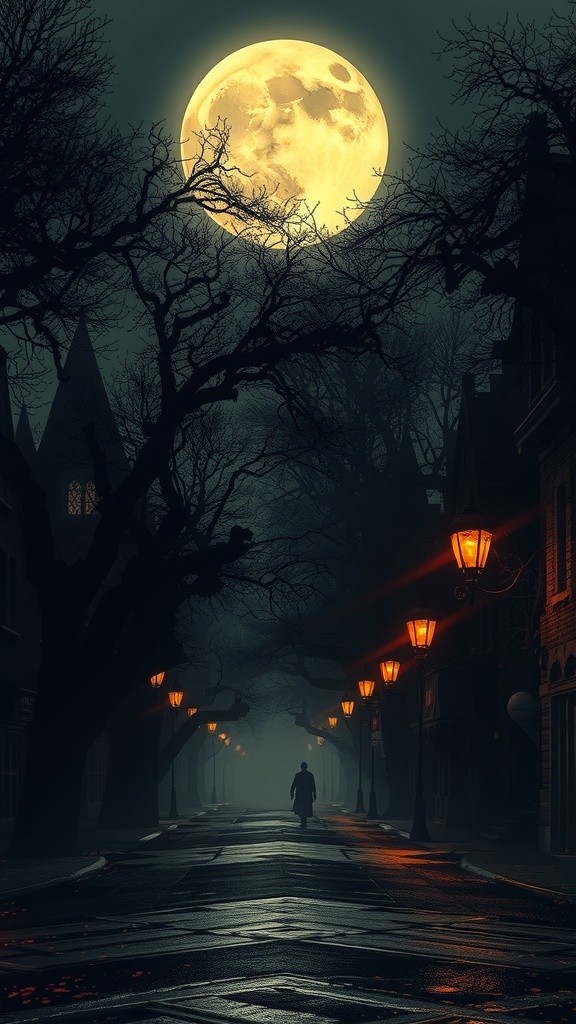 The Haunting Halloween Evening