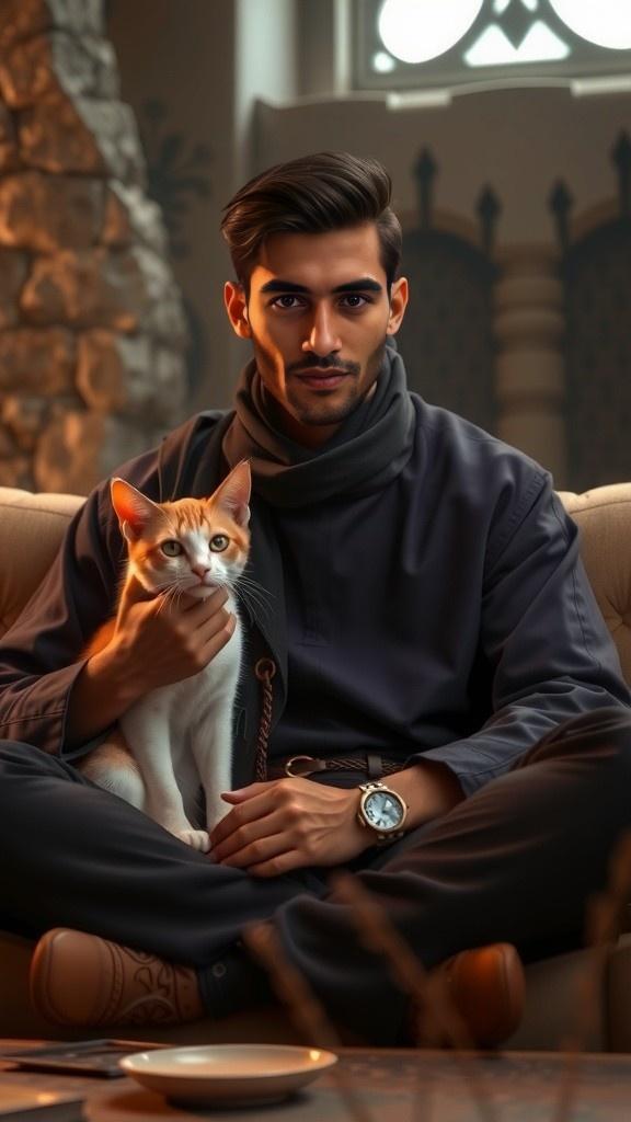 Kucing Bicara dan Bikin Kopi