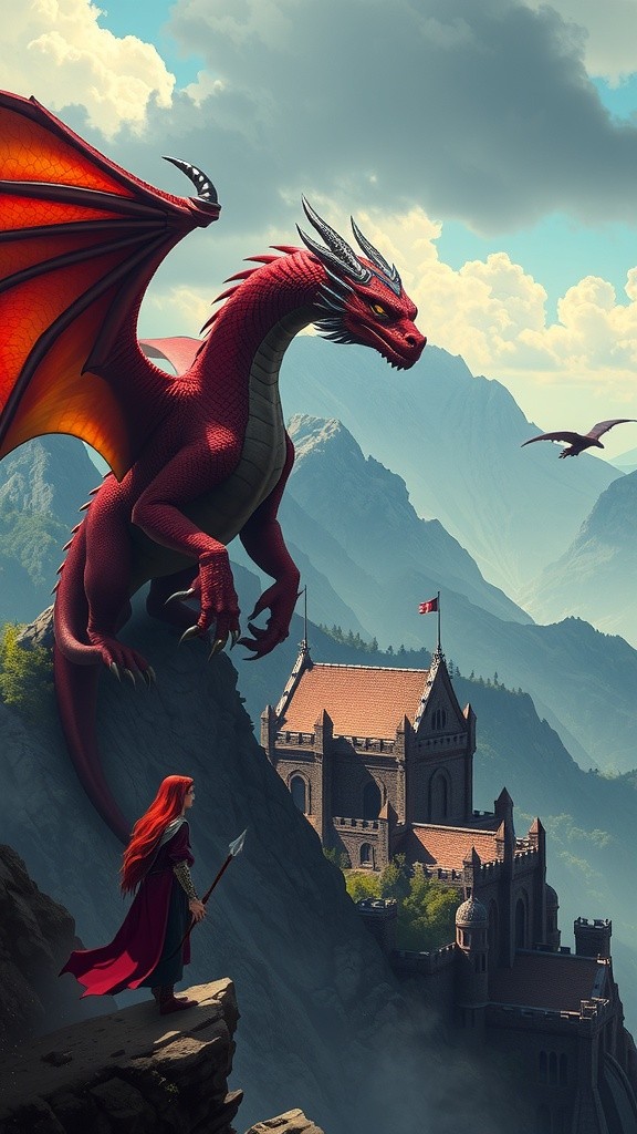 Forbidden Skies: A Dragon Rider's Love