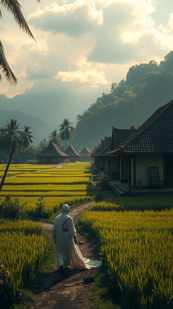 Kucing Berdansa dengan Pakaian India