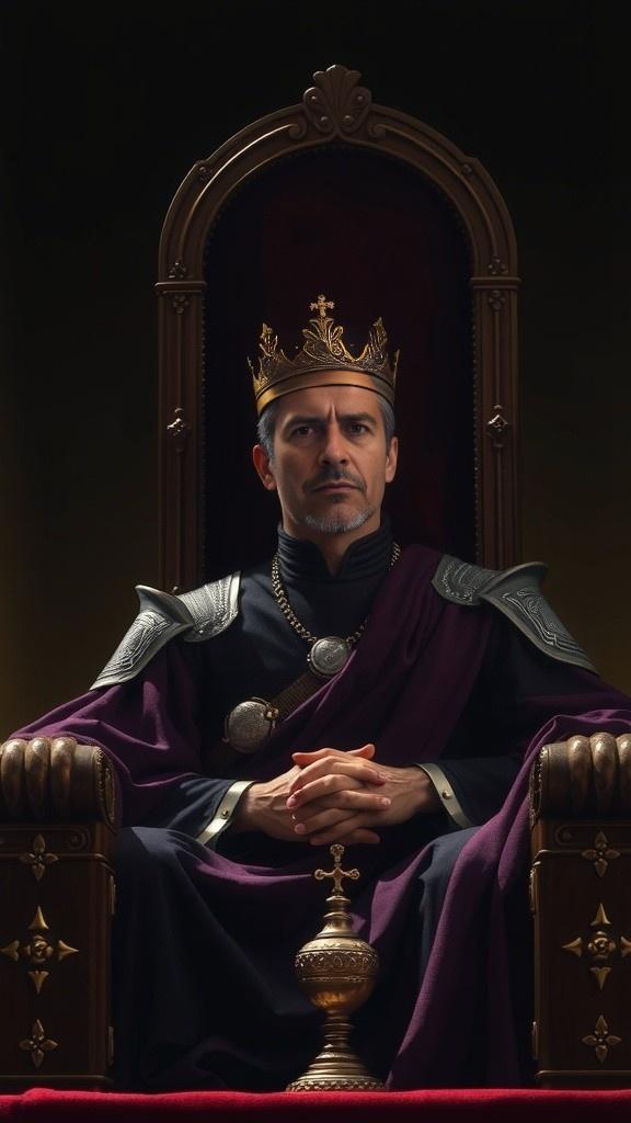 The Cruel King and the Enchanted Sword