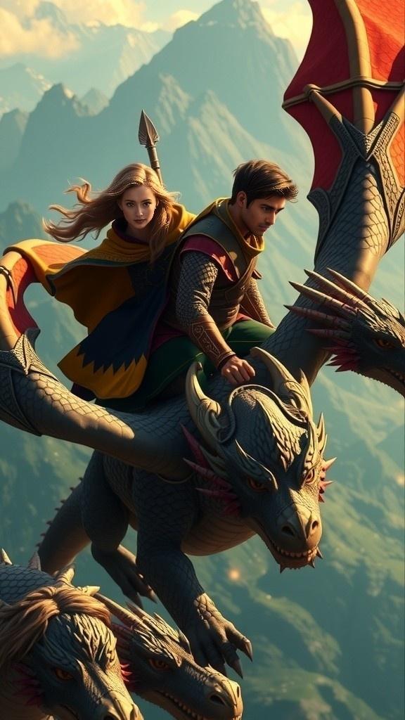 Forbidden Flames: A Dragon Rider's Love