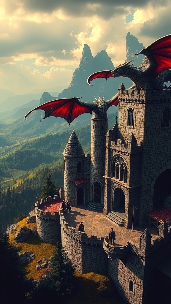 Forbidden Flames: A Dragon Rider's Love