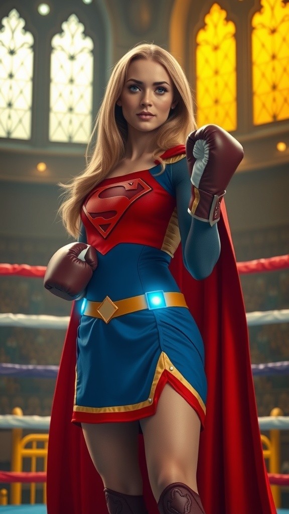 Supergirl ka Knockout Challenge!