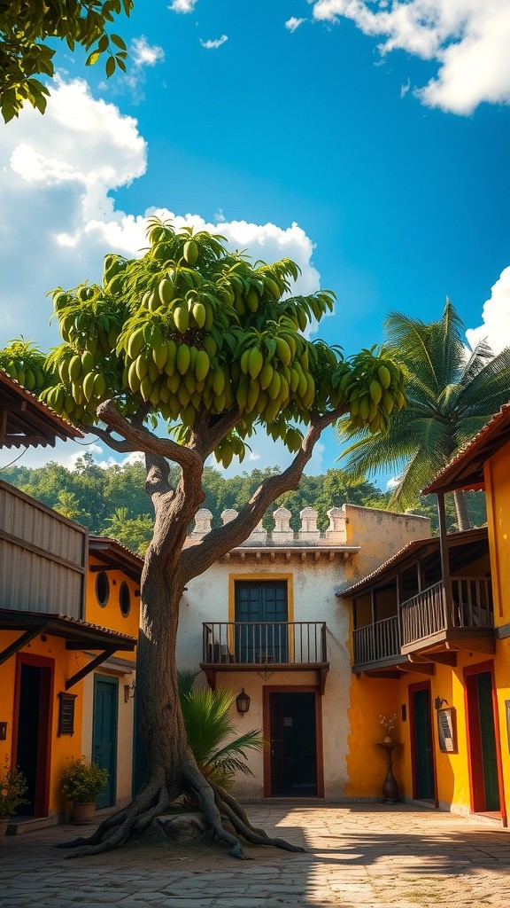 The Enchanted Ice Cream Mango Tree