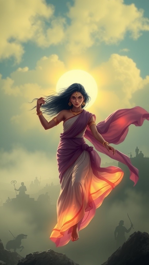 Divine Sacrifice: The Tale of Ganga and Bhishma