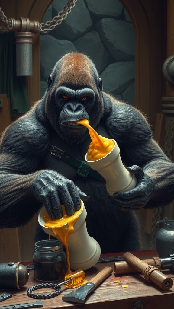 Gorilla and Yeti's Epoxy Scam Adventure!