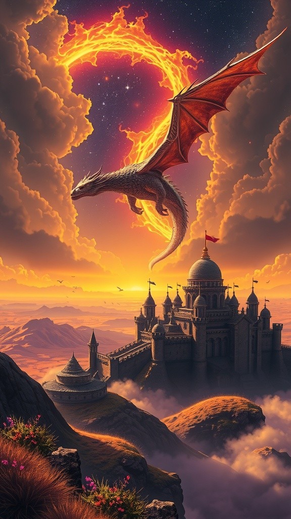 Forbidden Flames: Love Amidst the Skies
