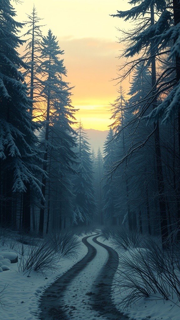 Magical Encounters in a Winter Forest