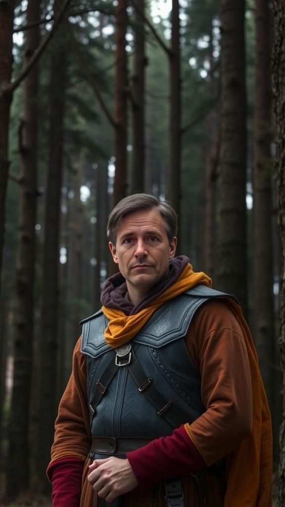 The Man with the Golden Sword and Star Ring