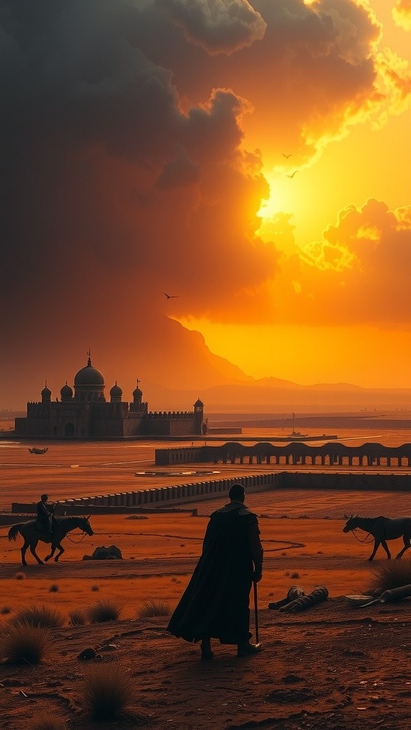 Epic Convergence: The Dark Wave of Persian Warriors
