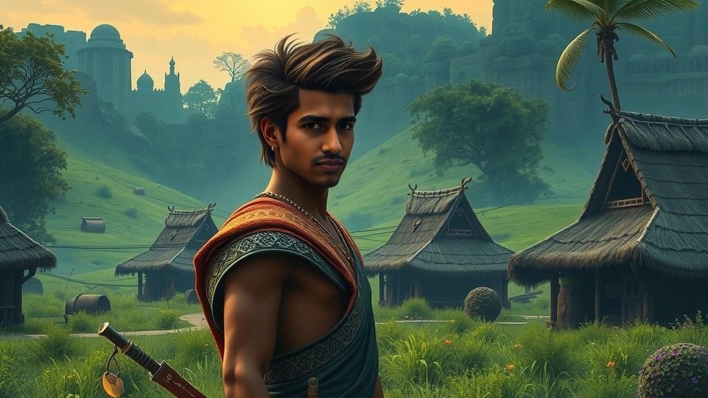 Arjun's Journey to the Glowing River