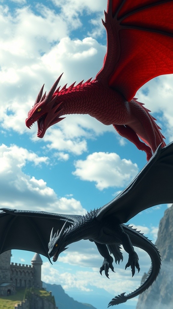 Hearts in the Skies: A Dragon Rider's Love
