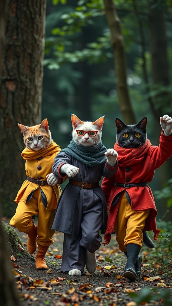 Kinnu Jilli and the Fabulous Dancing Cats in the Enchanted Forest