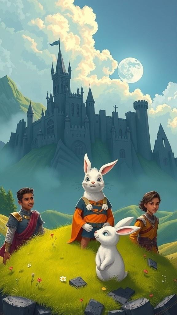 Super Rabbit aur Teen Dost ki Kahani