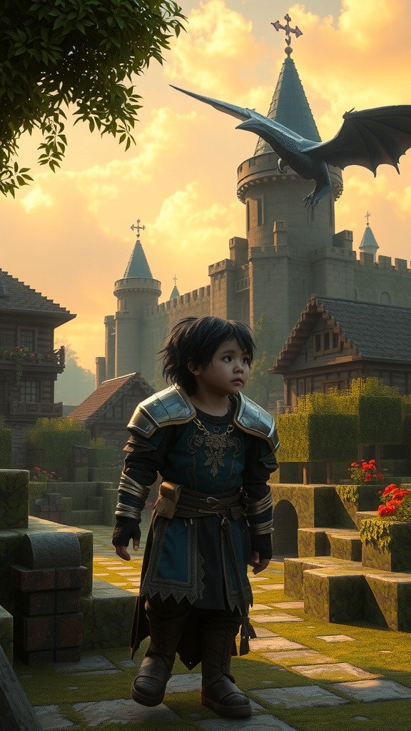 The Hero of the Minecraft Village