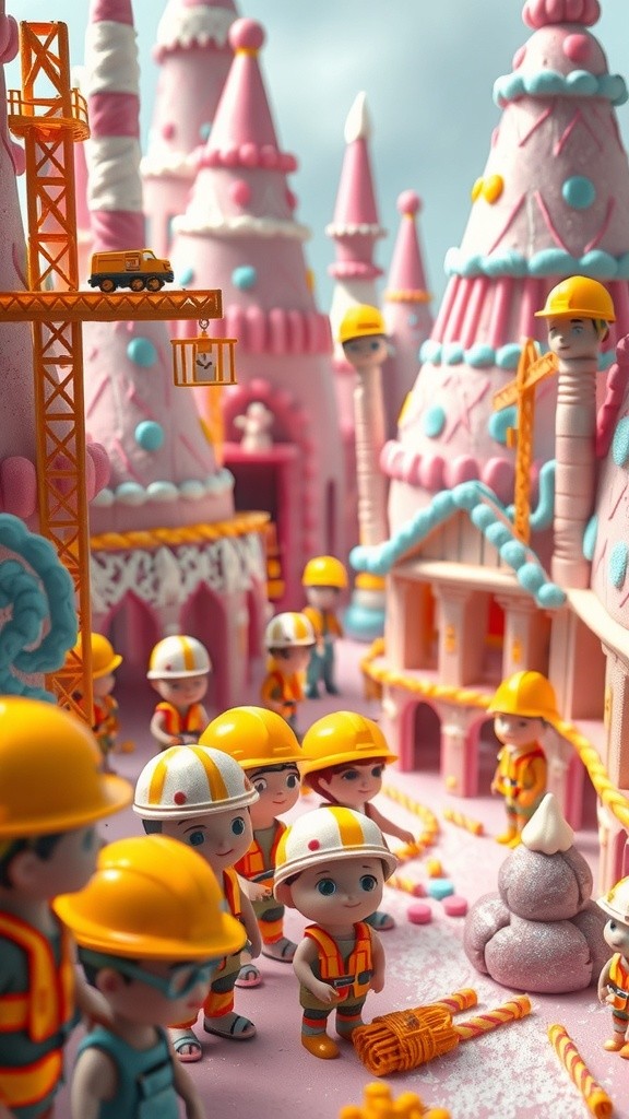 Sweet Symphony of Sugar: Crafting a Dessert City