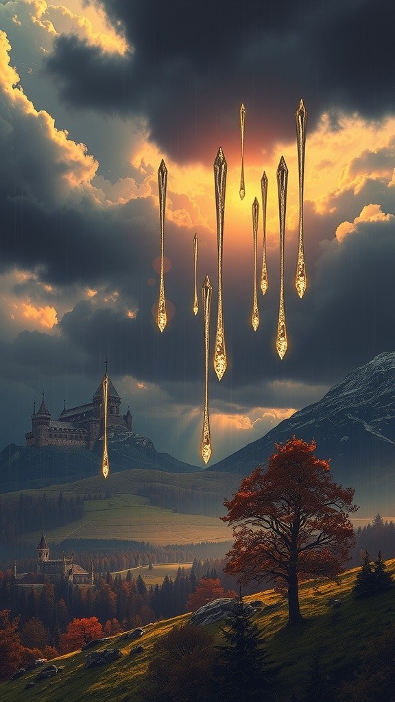 Crystal Rain Drop