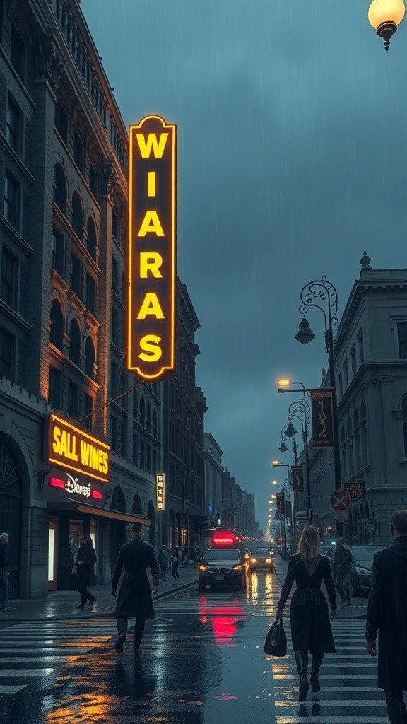 Neon Shadows: A Bladerunner Legacy