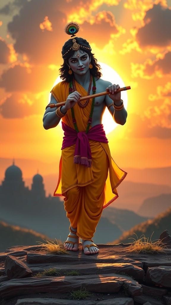 भगवान कृष्ण का जीवन: प्रेम, मित्रता और लीला
