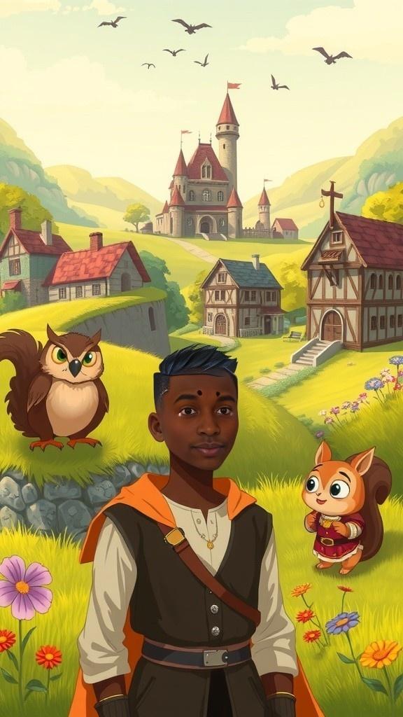 Aliyu the King and His Bodyguards Peter and Emma