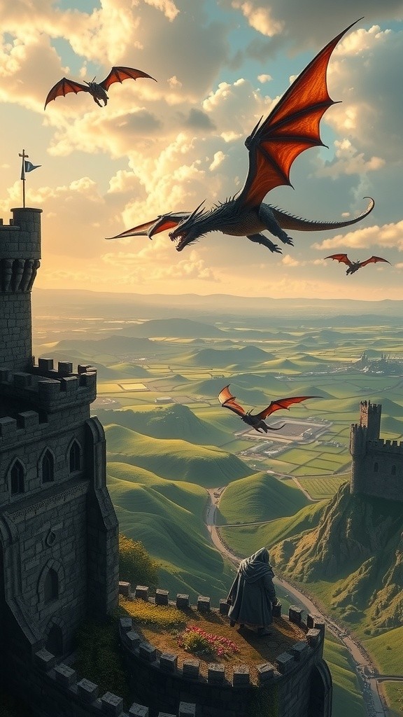 Love in the Skies: A Dragon Riders' Tale