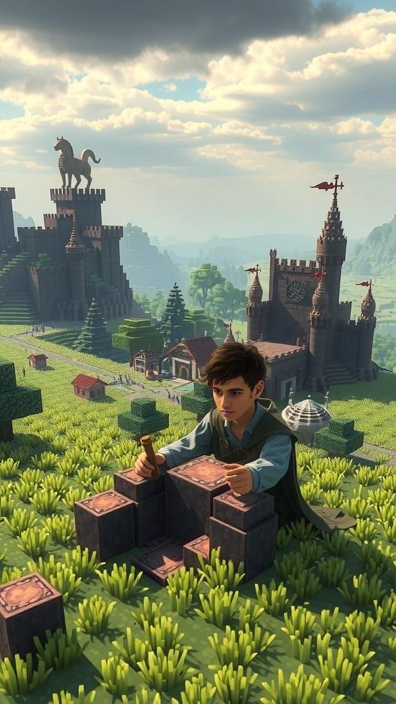 Steve and Alex: Defeating the Ender Dragon