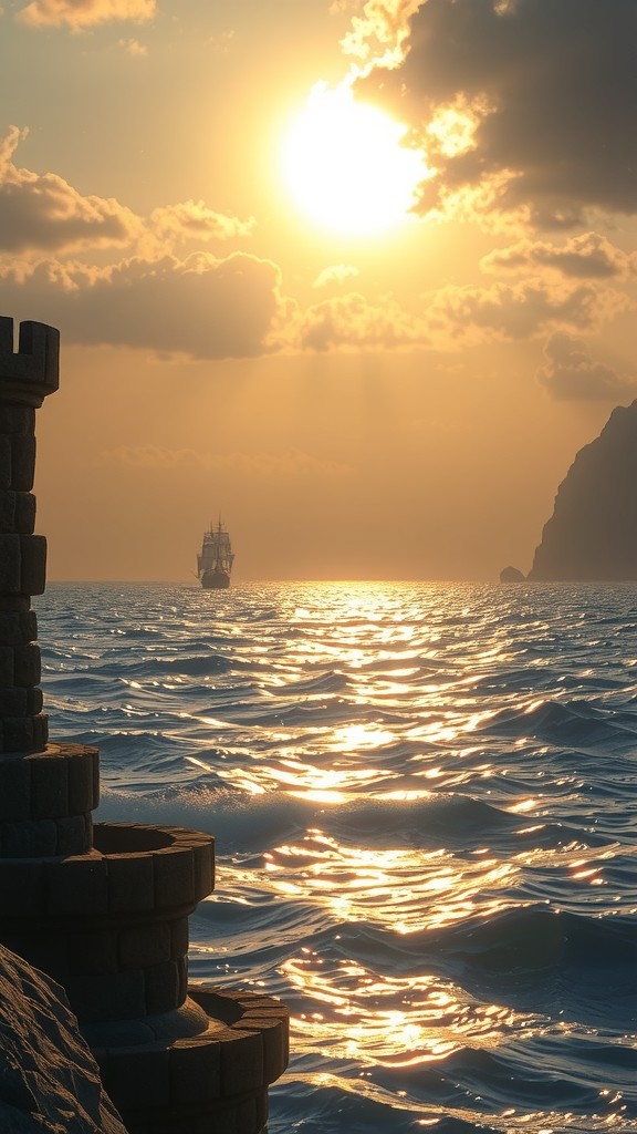 Ship Journey from Sri Lanka to Iran in the Arabian Sea