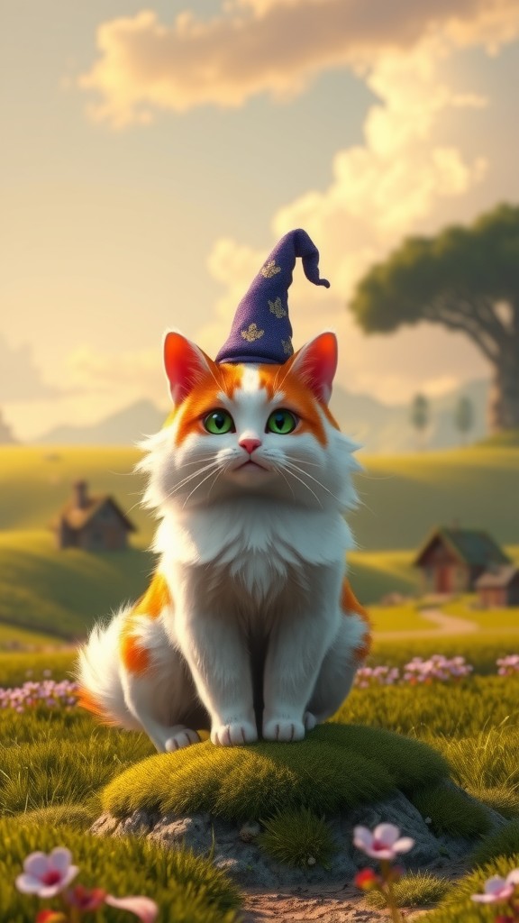 Momo: Kucing Dengan Suara Sapi dan Impian Menjadi Penyihir