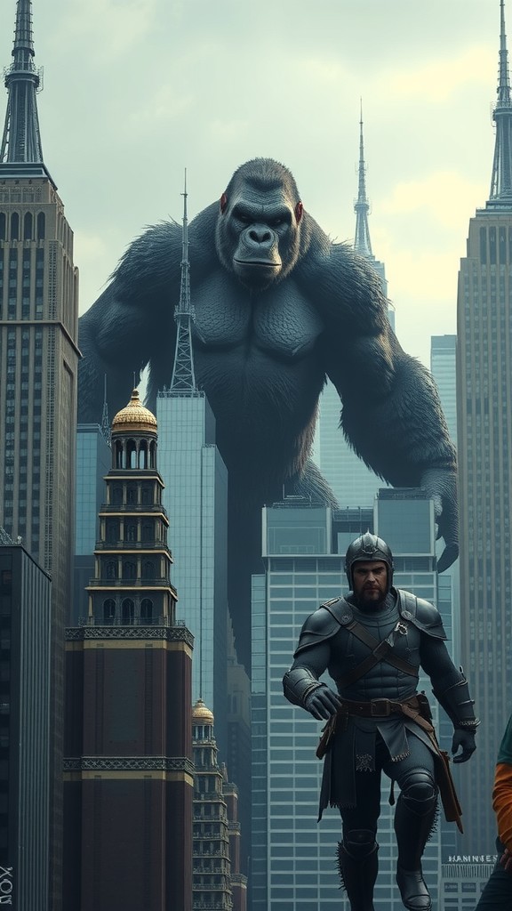 King Kong: Captured by the Drones