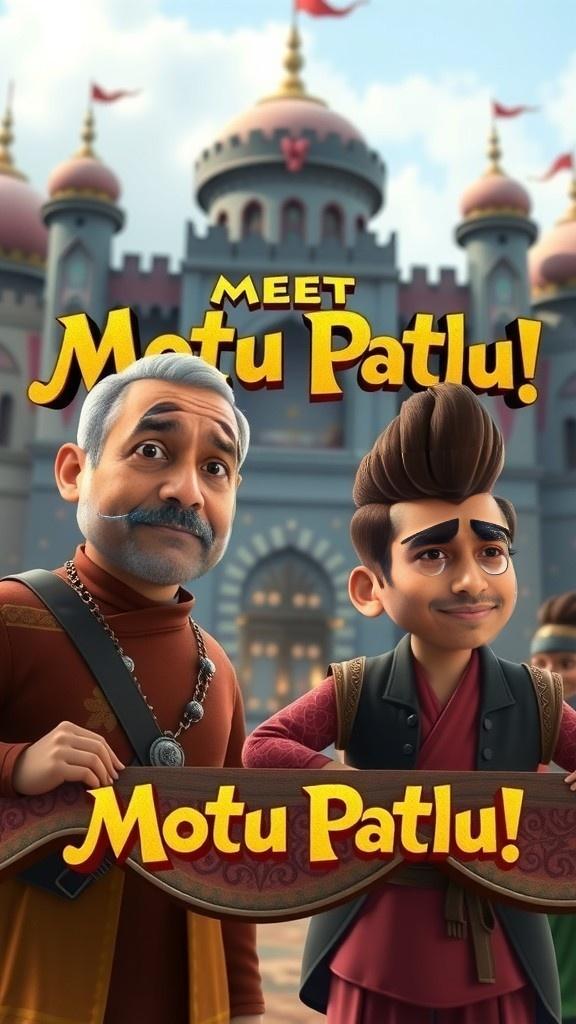 जादुई झाड़ू: मोटू की उड़ान!