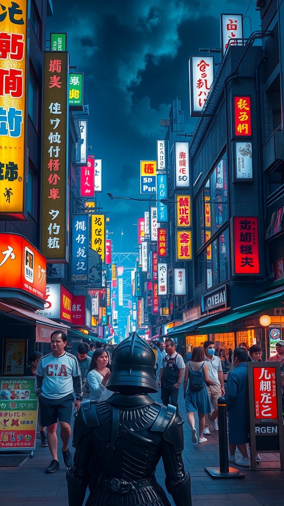 Tokyo's Nighttime Secrets: A Girl's Magical Awakening